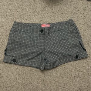 Vintage plaid shorts